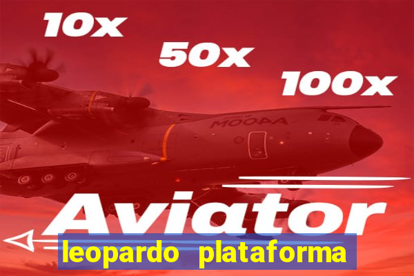 leopardo plataforma de jogos